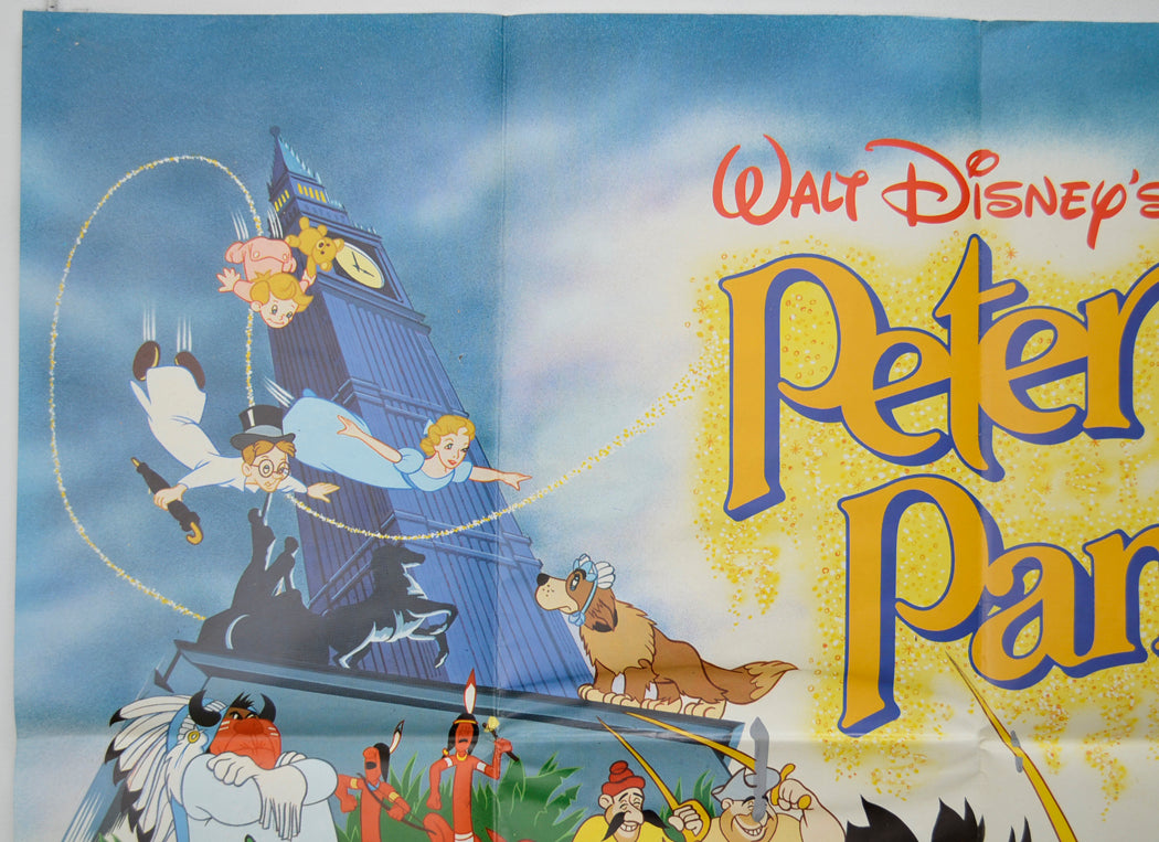 PETER PAN (Top Left) Cinema Quad Movie Poster 