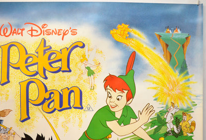 PETER PAN (Top Right) Cinema Quad Movie Poster 