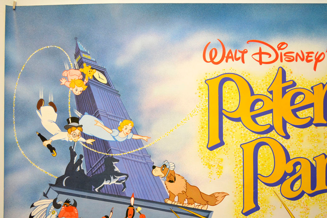 PETER PAN (Top Left) Cinema Quad Movie Poster 