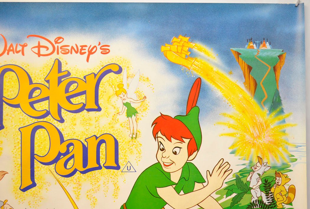 PETER PAN (Top Right) Cinema Quad Movie Poster 