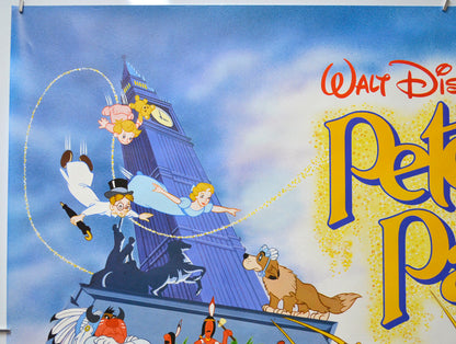 PETER PAN (Top Left) Cinema Quad Movie Poster 