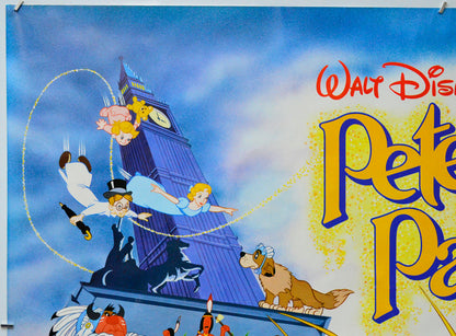 Peter Pan (Top Left) Cinema Quad Movie Poster 