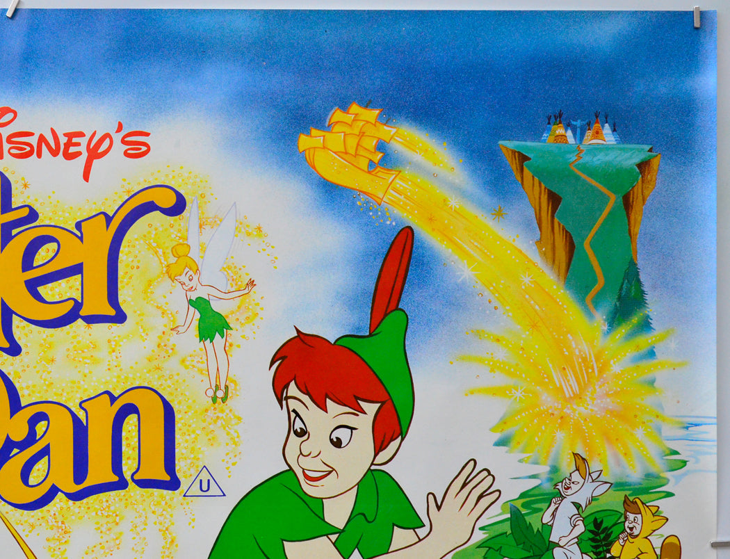 Peter Pan (Top Right) Cinema Quad Movie Poster 