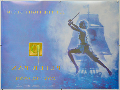 Peter Pan (Back) Cinema Quad Movie Poster 