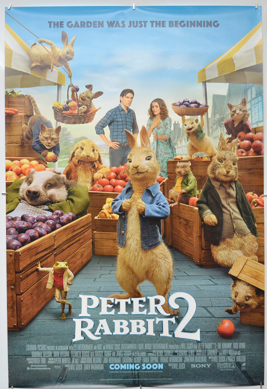 Peter Rabbit 2 - Original One Sheet Poster - Film Poster - Movie Poster