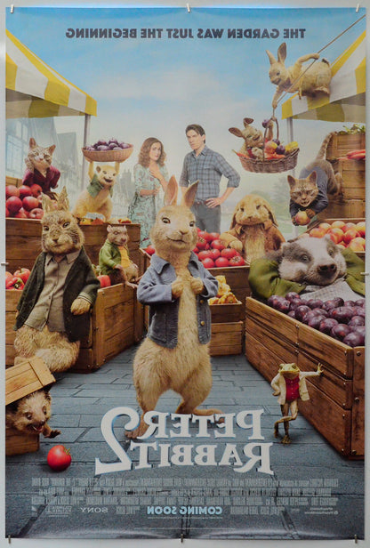 Peter Rabbit 2 (Back) Cinema One Sheet Movie Poster 