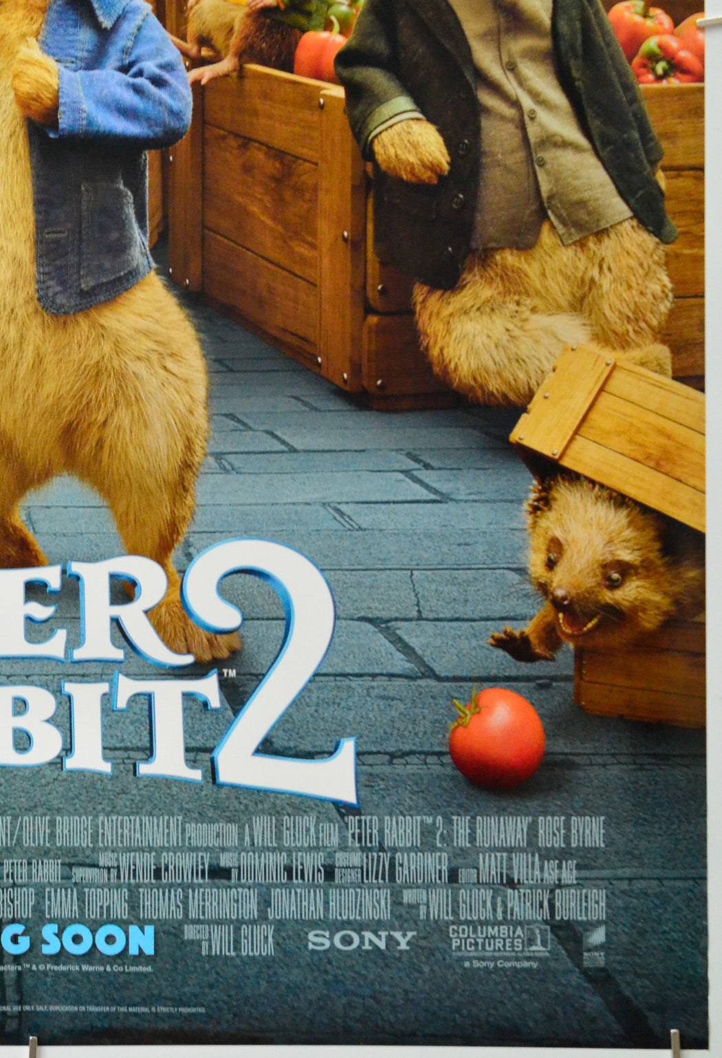 Peter Rabbit 2 (Bottom Right) Cinema One Sheet Movie Poster 