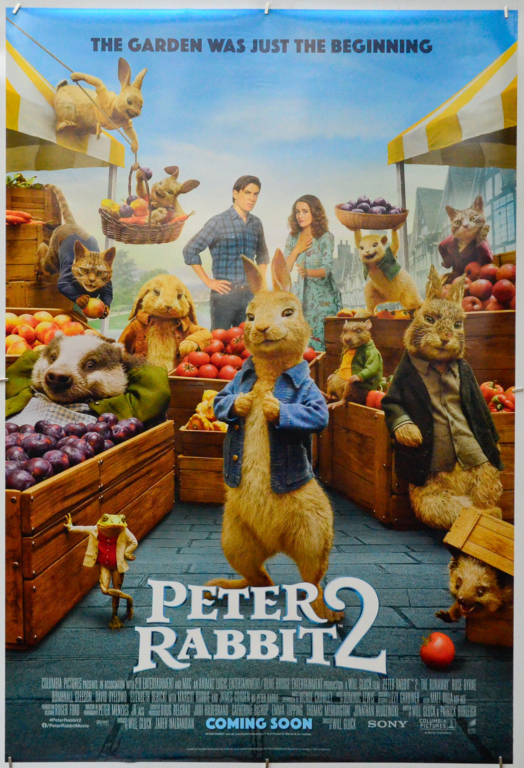 Peter Rabbit 2 - Original One Sheet Poster - Film Poster - Movie Poster 
