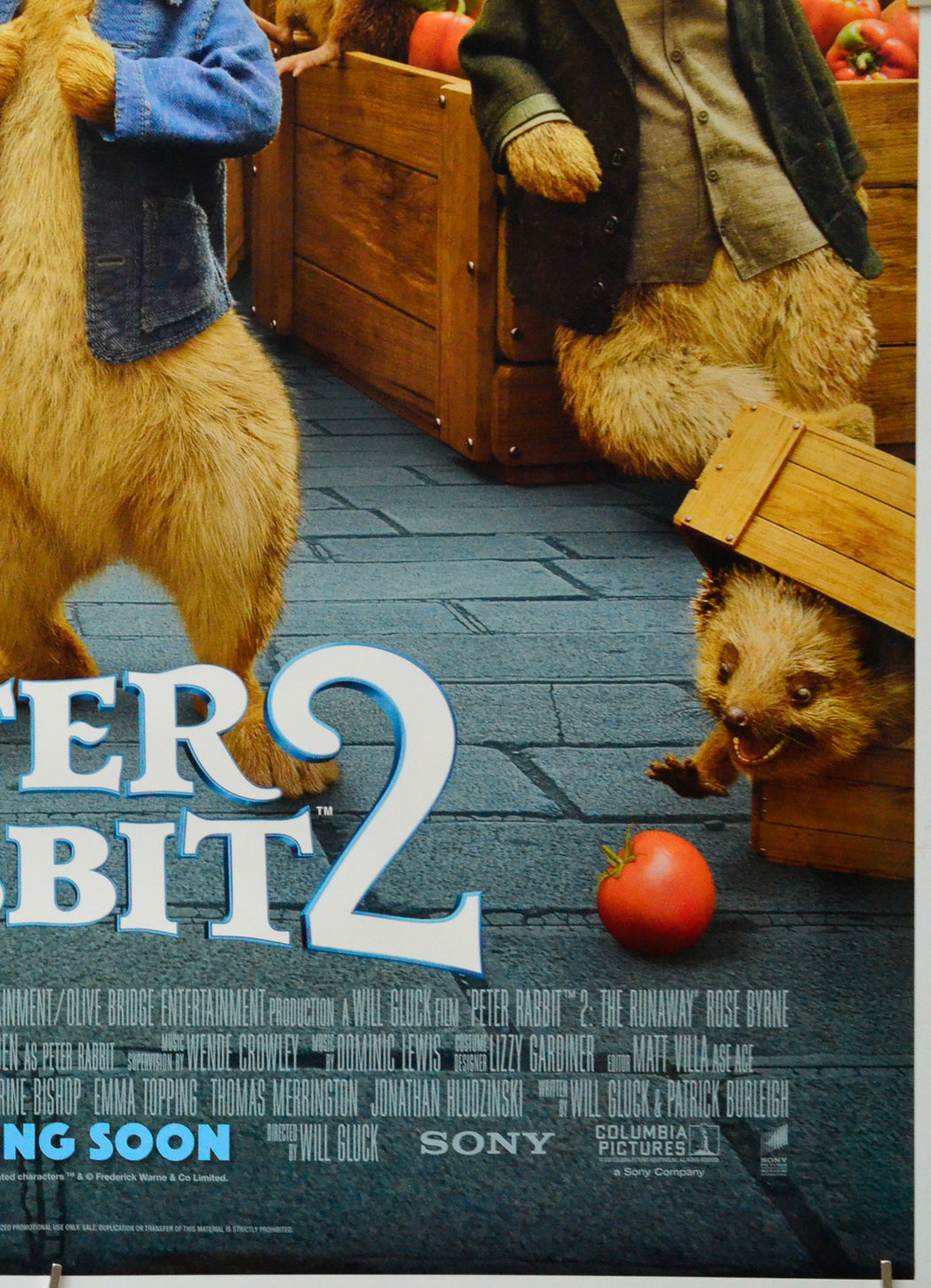 Peter Rabbit 2 (Bottom Right) Cinema One Sheet Movie Poster 