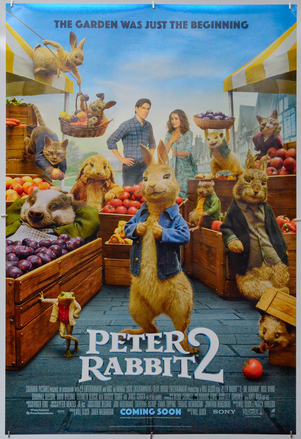 Peter Rabbit 2 - Original One Sheet Poster - Film Poster - Movie Poster 