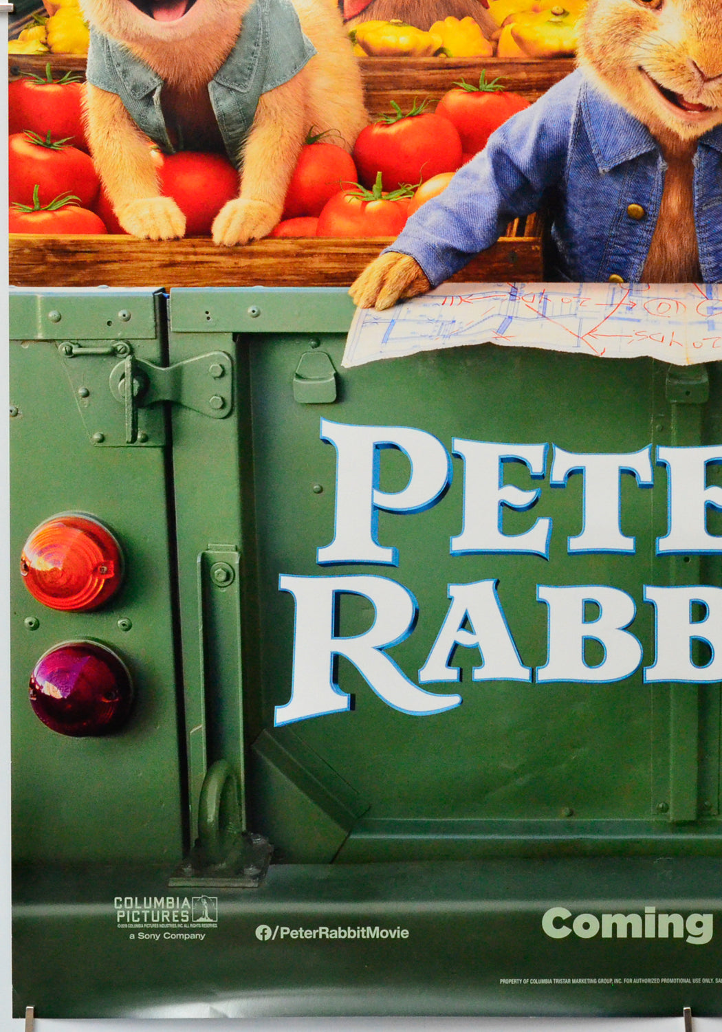 Peter Rabbit 2 (Bottom Left) Cinema One Sheet Movie Poster 
