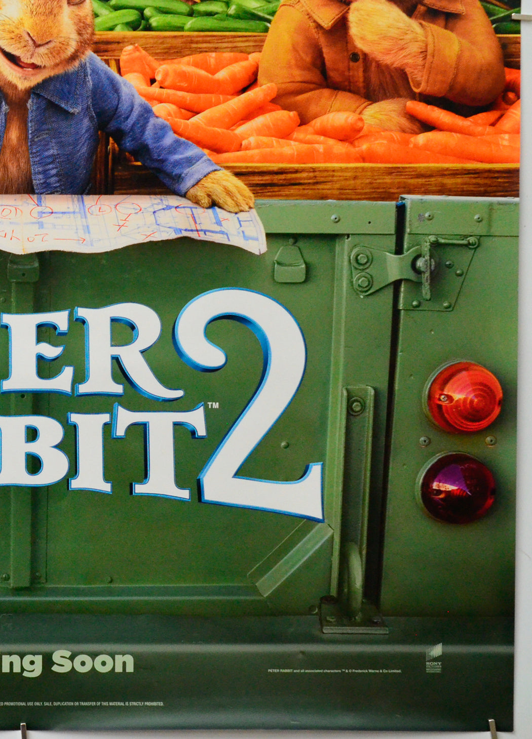 Peter Rabbit 2 (Bottom Right) Cinema One Sheet Movie Poster 