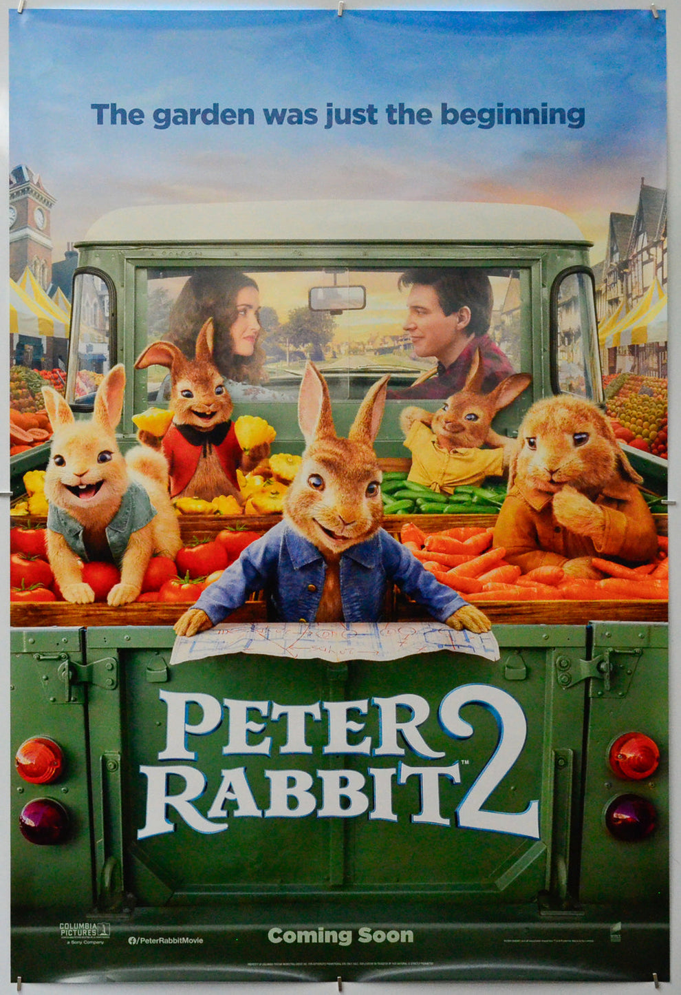 Peter Rabbit Two Dad “Peter Rabbit 2” Original One Sheet Poster - Film Poster - Movie Poster ...