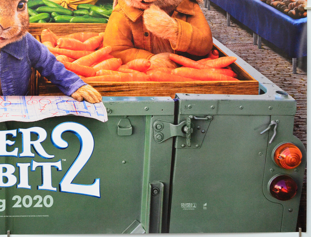 Peter Rabbit 2 (Bottom Right) Cinema Quad Movie Poster 