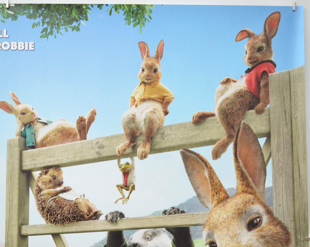 PETER RABBIT (Top Right) Cinema Quad Movie Poster 