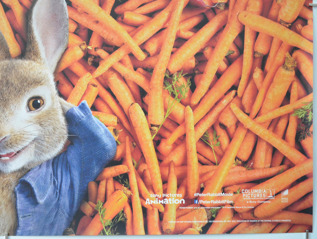 PETER RABBIT (Bottom Right) Cinema Quad Movie Poster 