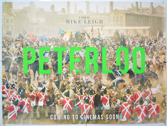 Peterloo  - Original Quad Poster - Film Poster - Movie Poster