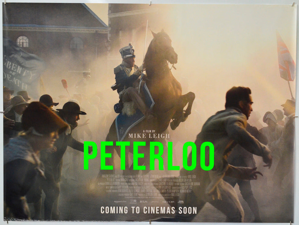 Peterloo Print “Peterloo” Original Quad Poster - Film Poster - Movie Poster – pastposters