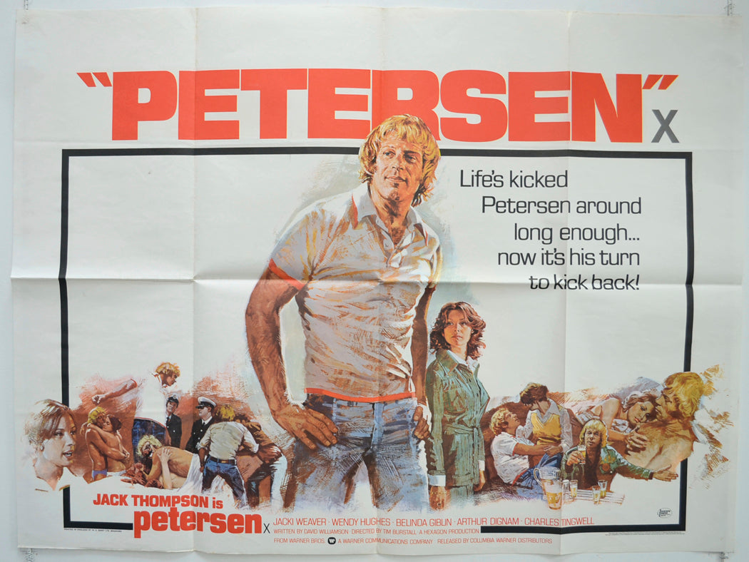 Petersen  Original British Quad Poster - Film Poster - Movie Poster 