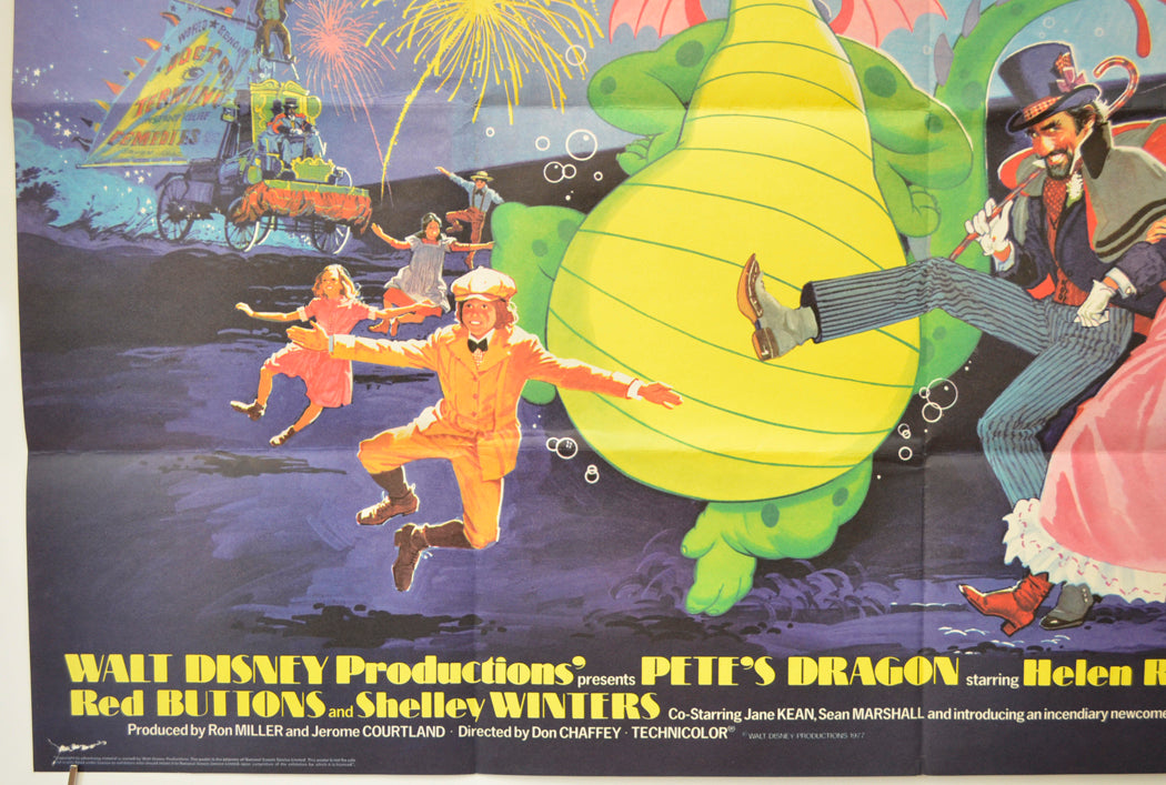 PETE’S DRAGON (Bottom Left) Cinema Quad Movie Poster 