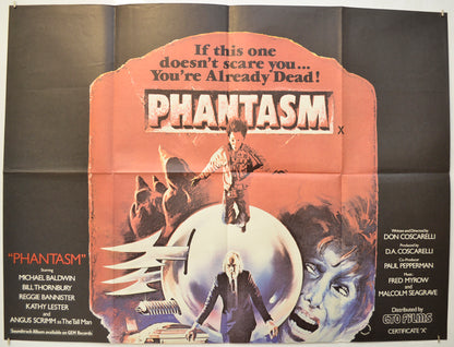 Phantasm Original Quad Poster - Film Poster - Movie Poster