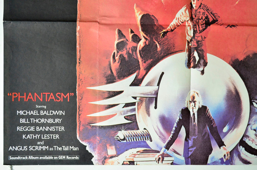 PHANTASM (Bottom Left) Cinema Quad Movie Poster 