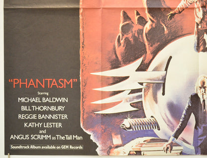 PHANTASM (Bottom Left) Cinema Quad Movie Poster 