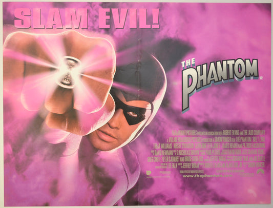 The Phantom (Teaser / Advance Version) Original Mini Quad Poster - Film Poster - Movie Poster