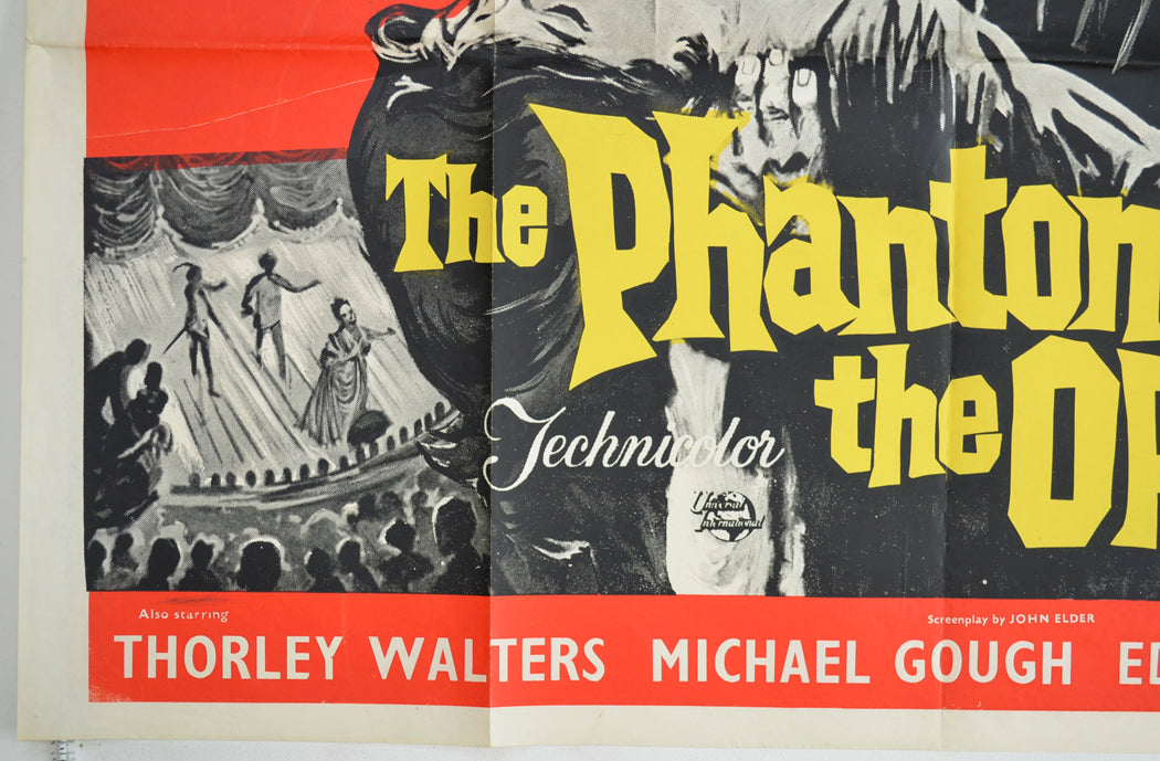 THE PHANTOM OF THE OPERA (Bottom Left) Cinema Quad Movie Poster 