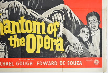 THE PHANTOM OF THE OPERA (Bottom Right) Cinema Quad Movie Poster 