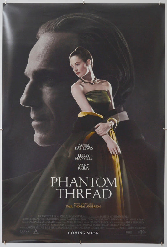 Phantom Thread Original One Sheet Poster - Film Poster - Movie Poster