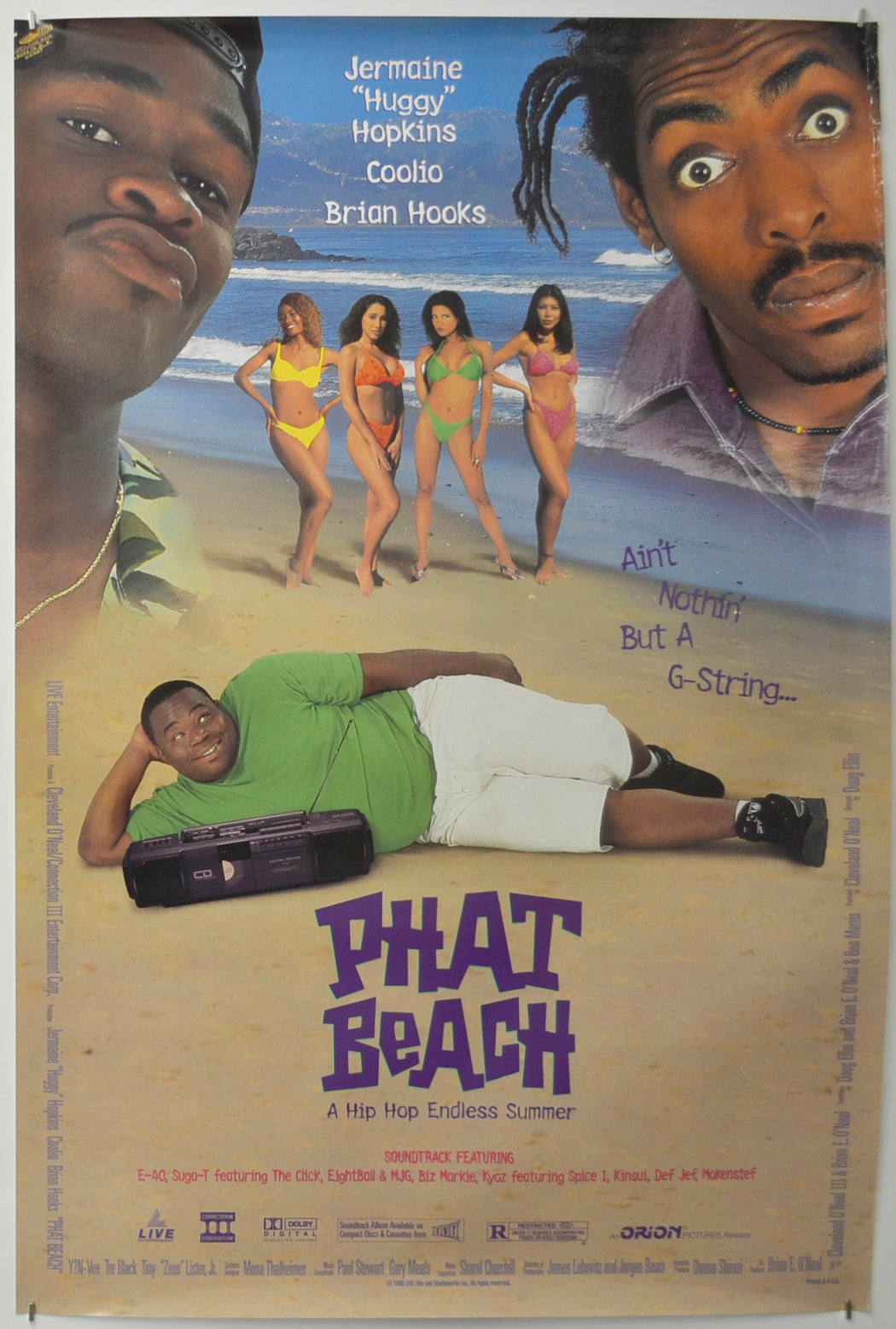 Phat Beach  Original One Sheet Poster - Film Poster - Movie Poster