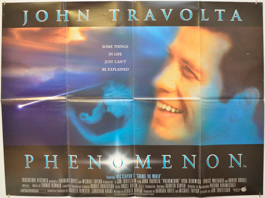 Phenomenon Original Quad Poster - Film Poster - Movie Poster