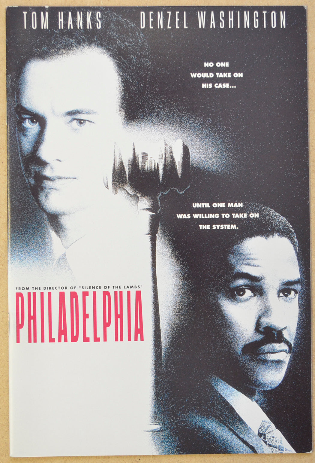 Philadelphia Original 12 Page Cinema Exhibitors Press Booklet (UK)