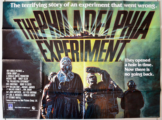 The Philadelphia Experiment Original British Quad Poster - Movie Poster