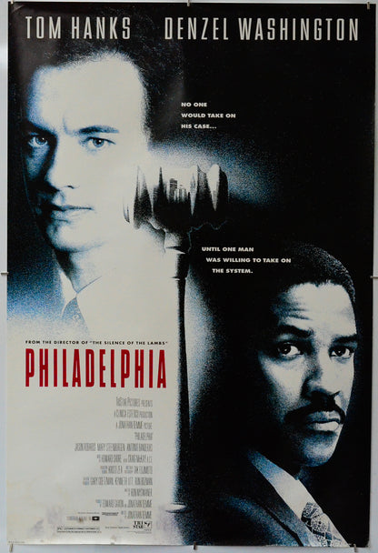 Philadelphia - Original One Sheet Poster - Film Poster - Movie Poster 