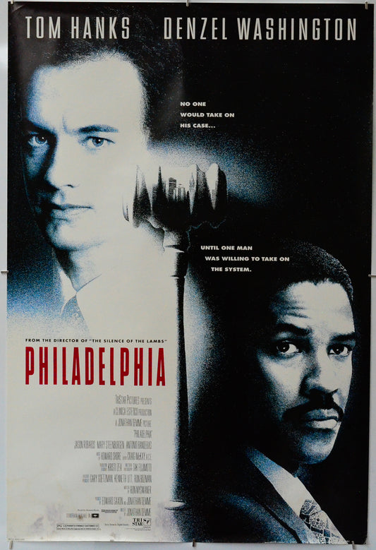 Philadelphia - Original One Sheet Poster - Film Poster - Movie Poster 