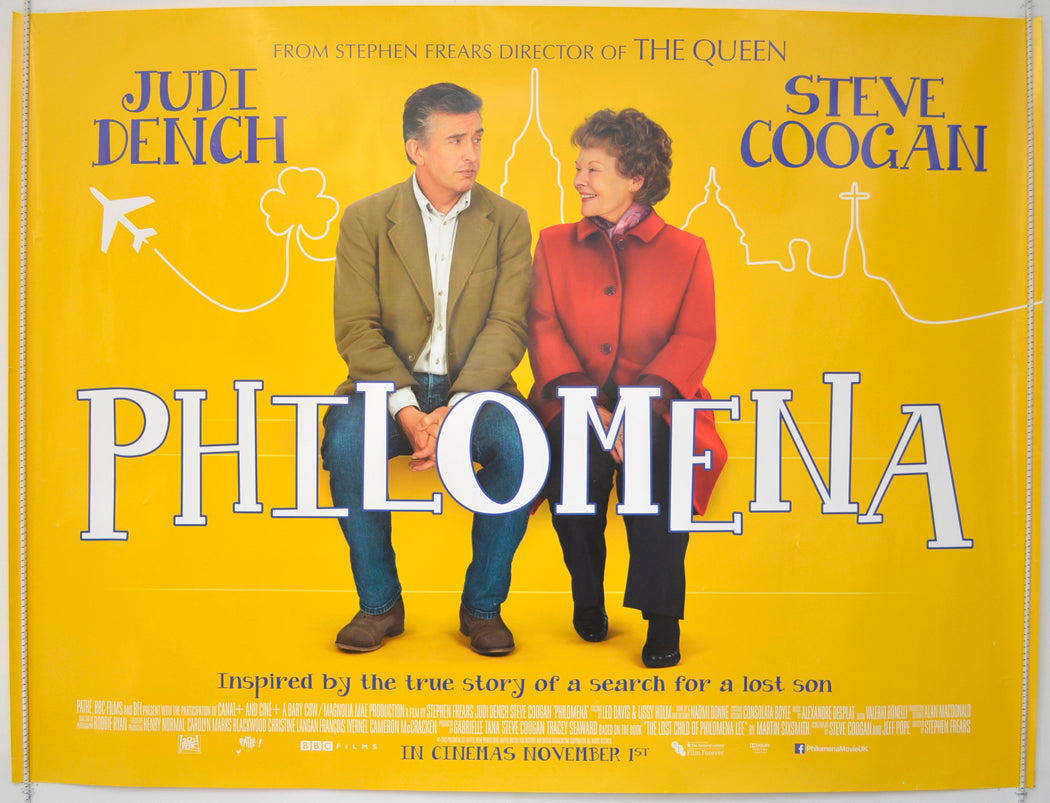 Philomena  Original British Quad Poster - Film Poster - Movie Poster 