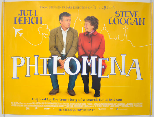 Philomena  Original British Quad Poster - Film Poster - Movie Poster 