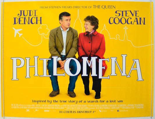 Philomena  Original British Quad Poster - Film Poster - Movie Poster 