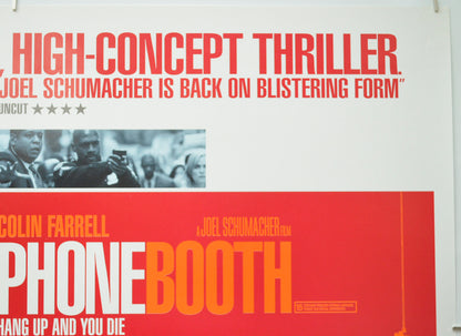 PHONE BOOTH (Top Right) Cinema Quad Movie Poster 