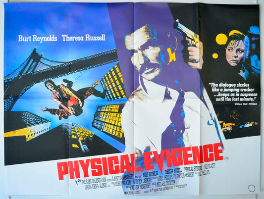 Physical Evidence Original British Quad Poster - Movie Poster