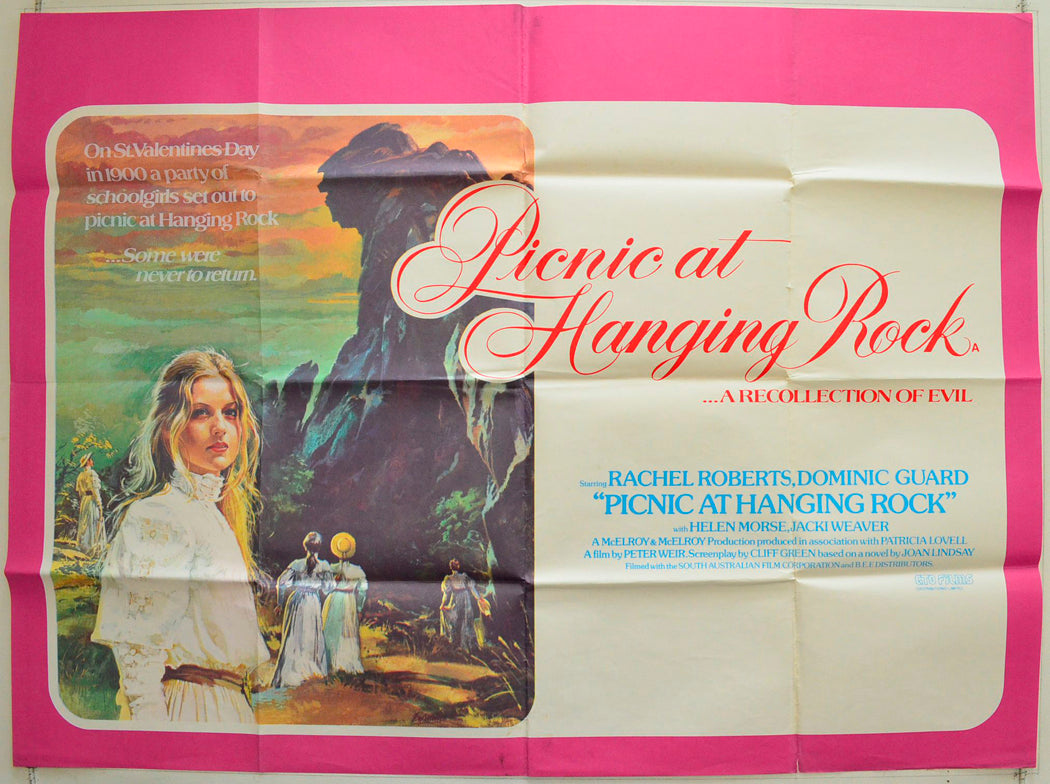 Picnic At Hanging Rock Original British Quad Poster - Film Poster - Movie Poster 