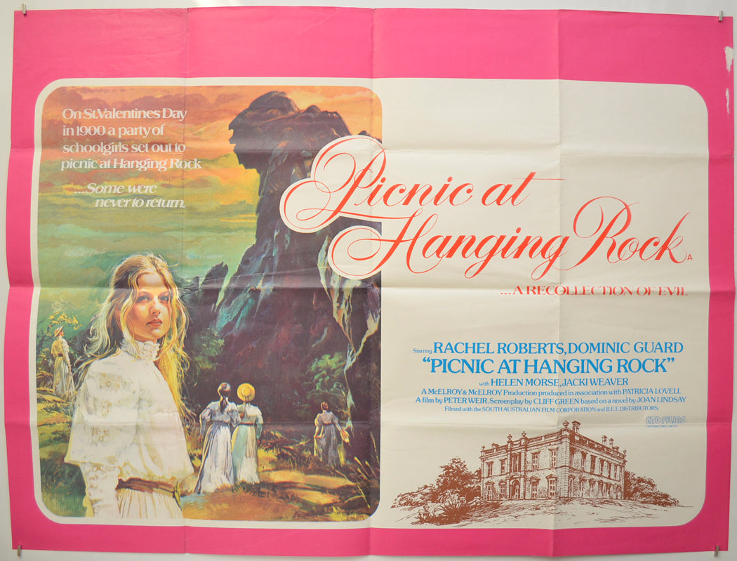 Picnic At Hanging Rock Original Quad Poster - Film Poster - Movie Poster