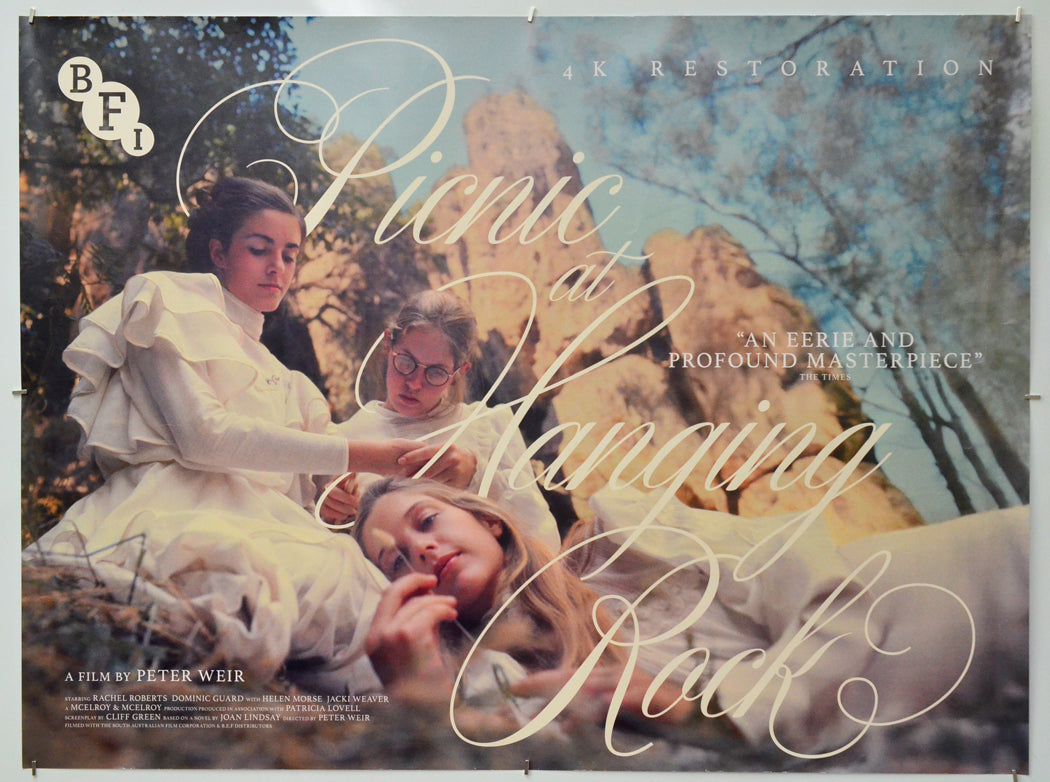 Picnic At Hanging Rock - Original Quad Poster - Film Poster - Movie Poster
