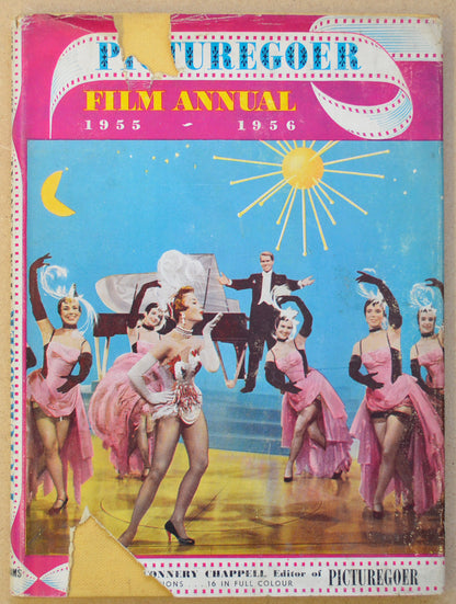 Picturegoer Film Annual 1955-1956 Original 144 Page Hardback Annual Complete with Dust Cover (16 Pages in Full Colour) 