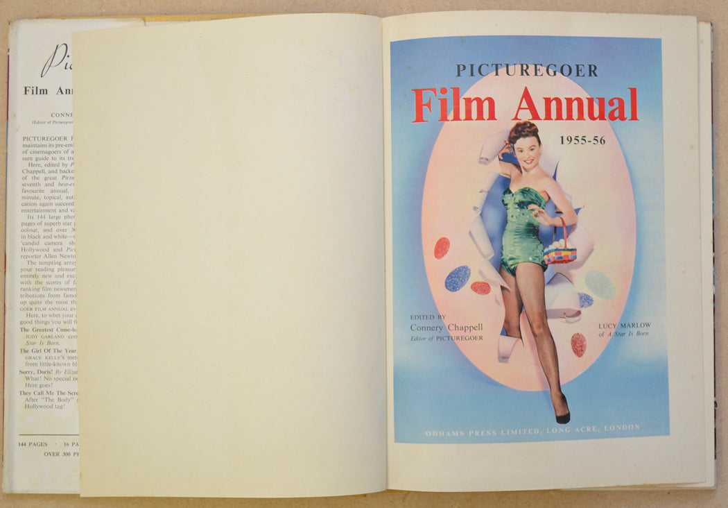 PICTUREGOER FILM ANNUAL 1955-1956 - Book - INSIDE 