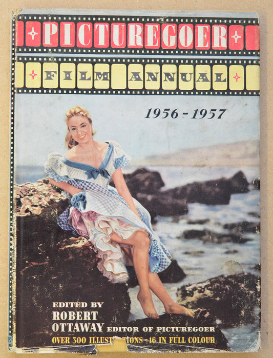 Picturegoer Film Annual 1956-1957 Original 144 Page Hardback Annual Complete with Dust Cover (16 Pages in Full Colour) 