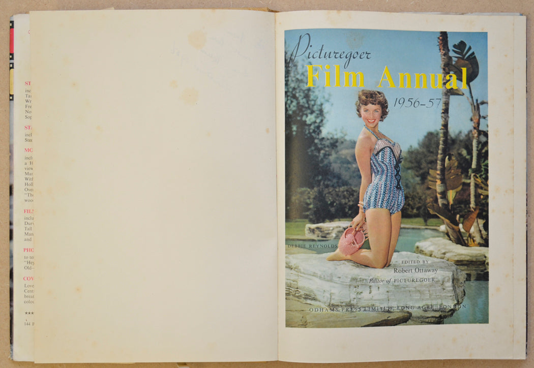 PICTUREGOER FILM ANNUAL 1956-1957 - Book - INSIDE 