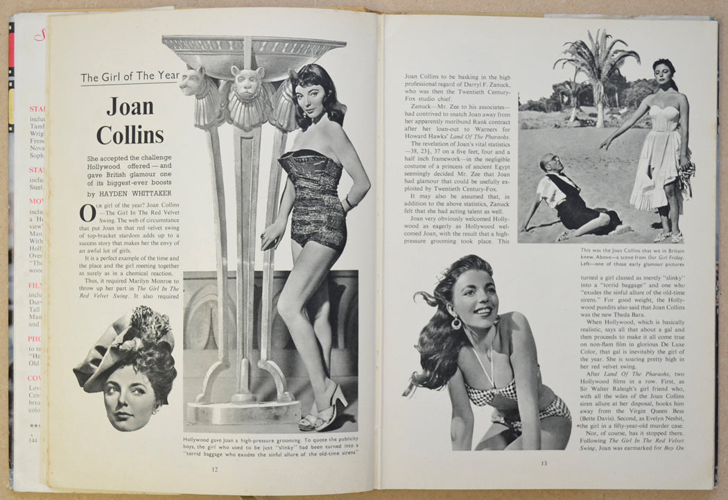 PICTUREGOER FILM ANNUAL 1956-1957 - Book - INSIDE 